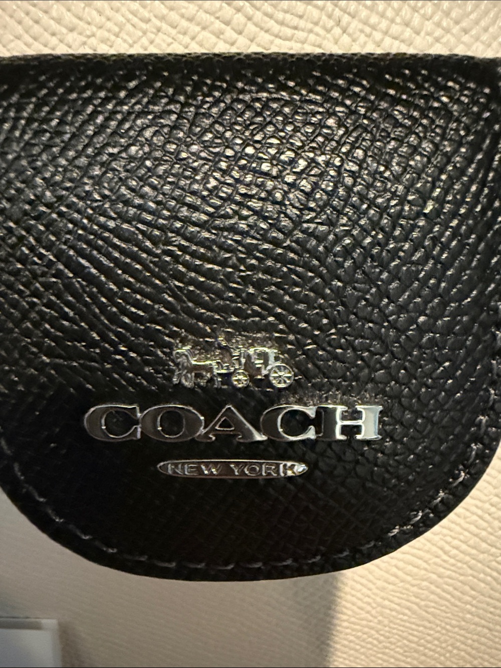 Coach Two-Tone Crossbody Bag — White & Black - Picture 8 of 8